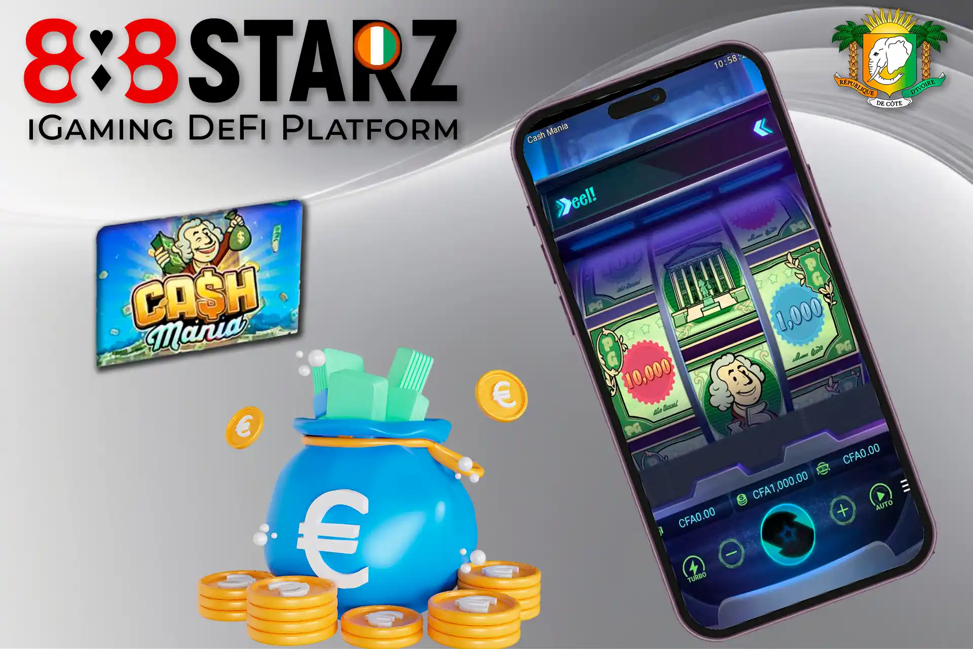 Cash Mania slot 888starz Cash Mania pour les amateurs de jeux d'azur