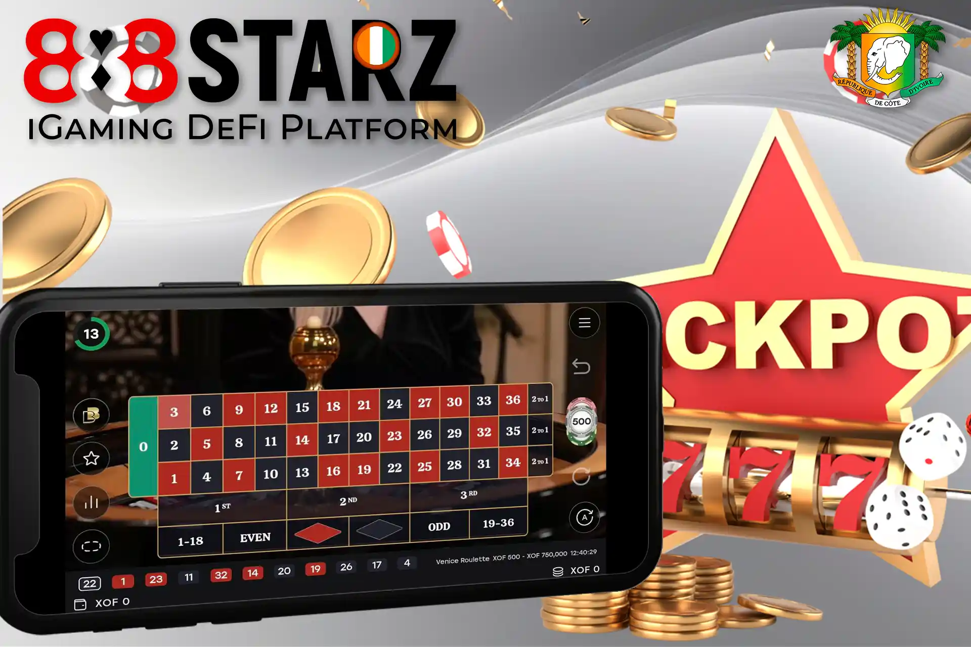 Variété de casino en direct pour les joueurs de 888starz bookmaker